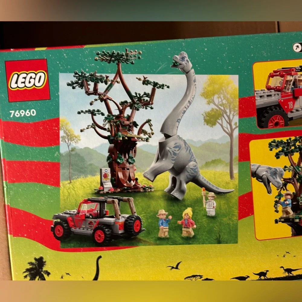 Lego Jurassic Park Brachiosaurus Discovery NIB. 30th Anniversary 76960 NIB
